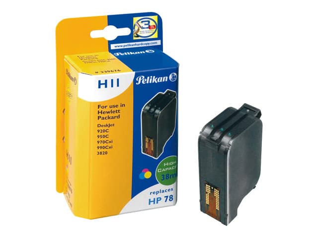 Pelikan H11 - 1 - 37.8 ml - compatible - bläckpatron - för HP Officejet 51XX, g55, g85, g95, k60, v30, v40; Photosmart p1115; psc 720, 750, 760, 950