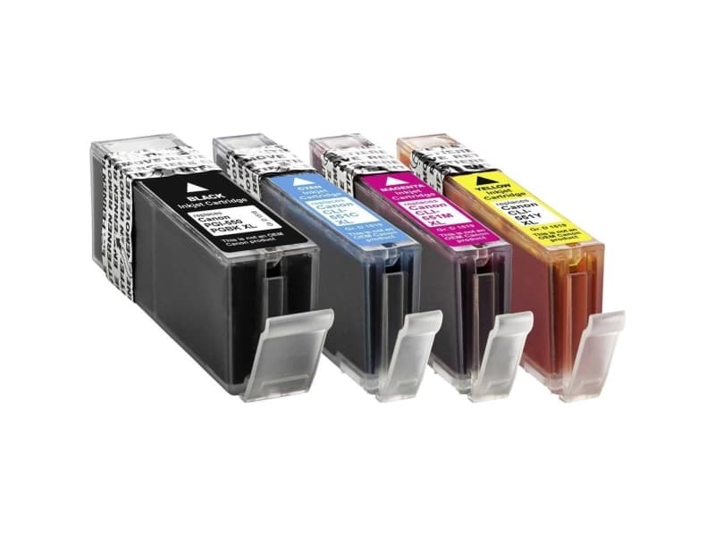 BASETech 1518,0050-126, Kompatibel, Svart, Cyan, Fiolblå, Gult, Canon, Multi pack, PIXMA IP 7250, PIXMA IP 8750, PIXMA IX 6850, PIXMA MG 5450, PIXMA