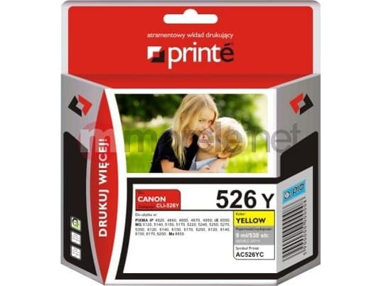 Printe ink AC526YC/CLI-526Y (yellow)