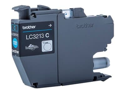 Brother LC3213C - Lång livslängd - cyan - original - bläckpatron - för Brother DCP-J772DW, DCP-J774DW, MFC-J890DN, MFC-J890DW, MFC-J890DWN, MFC-J895D