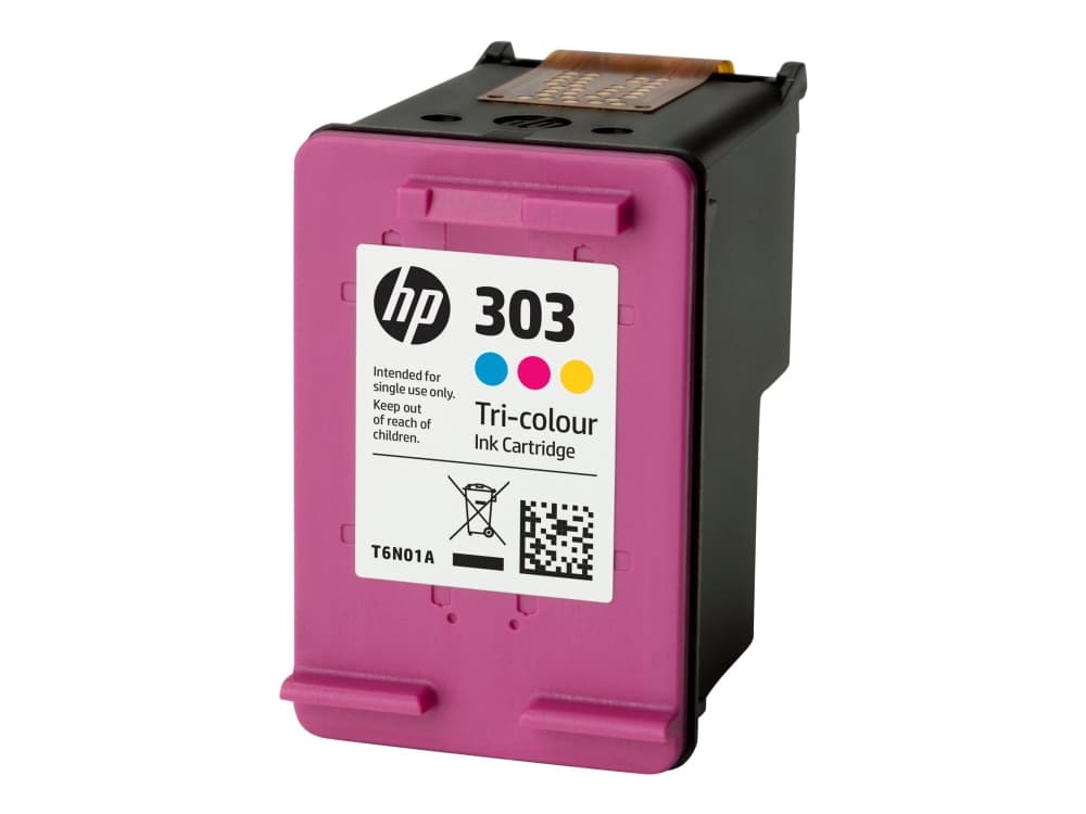 HP 303 - 4 ml - farge (cyan, magenta, gul) - original - blekkpatron - for Envy Photo 62XX, Photo 71XX, Photo 78XX; Tango; Tango X