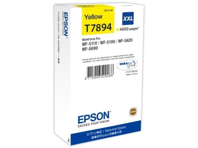 Epson Ink Cartridge XXL Yellow