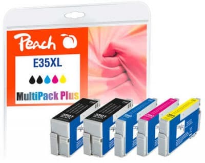 Peach PI200-638, Epson, Multi pack, Epson WorkForce Pro WF-4700 Series Epson WorkForce Pro WF-4720 DWF Epson WorkForce Pro WF-4720..., 5 styck, 50 ml