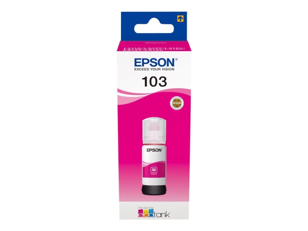 Epson 103 - 70 ml - magenta - original - blekkrefill - for EcoTank ET-3111, L1110, L3110, L3111, L3150, L3151, L3156, L3160