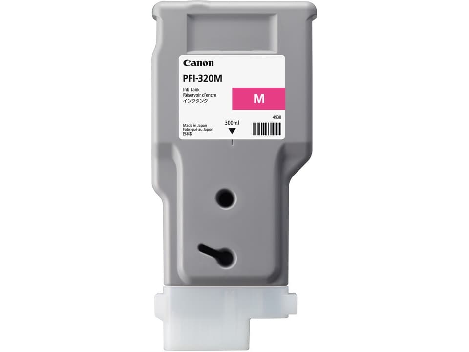 Canon PFI-320 M - 300 ml - magenta - original - bläcktank - för imagePROGRAF TM-200, TM-205, TM-300, TM-305