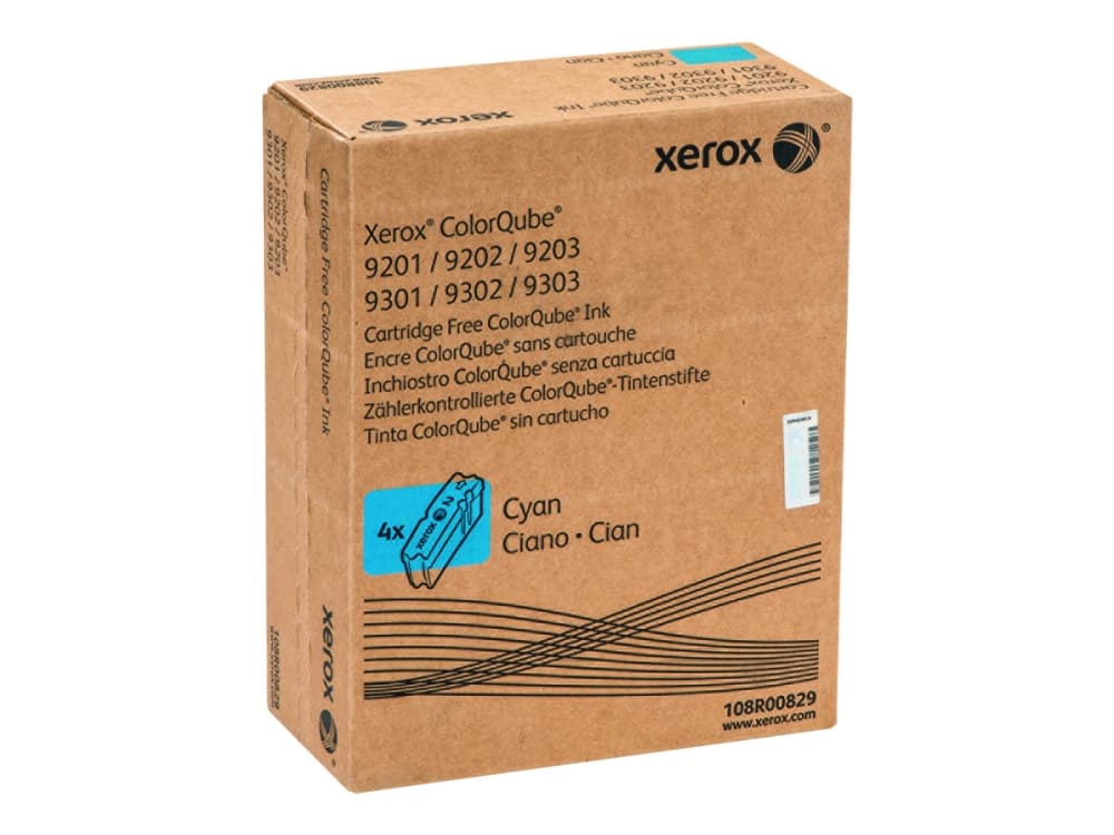 Xerox ColorQube 9201/9202/9203 - Cyan - fast bläck - för ColorQube 9201, 9202, 9203, 9300V_F, 9301, 9302, 9302/PM3XF, 9303, 9303_U, 9303V_AF