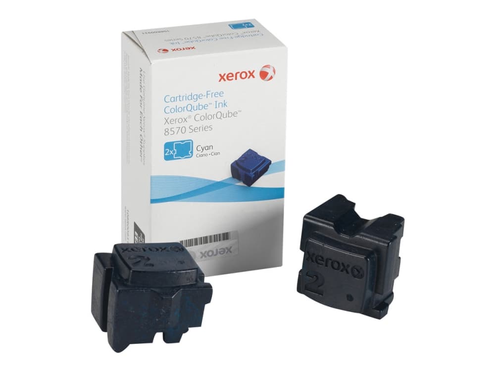 Xerox ColorQube 8580 - Cyan - fast bläck - för ColorQube 8570, 8580