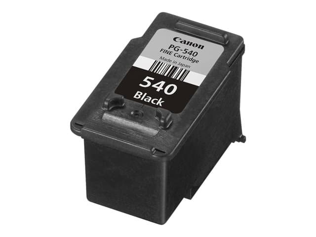 Canon PG-540 - 8 ml - svart - original - bläckpatron - för PIXMA MG2250, MG3250, MG3510, MG3550, MG3650, MG4250, MX395, MX455, MX475, MX525, MX535