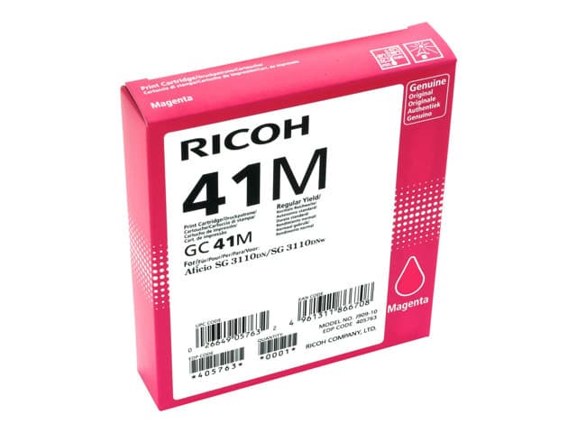 Ricoh - Magenta - original - bläckpatron - för Ricoh Aficio SG 3100, Aficio SG 3110, Aficio SG 7100, SG 3110, SG 3120