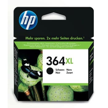 Original - HP 364 XL BK(CB321EE) sort blækpatron, 18ml