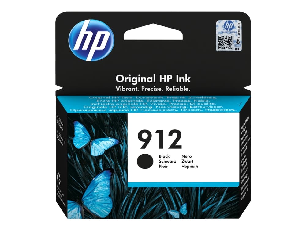 HP 912 - 8.29 ml - svart - original - bläckpatron - för Officejet 80XX; Officejet Pro 80XX