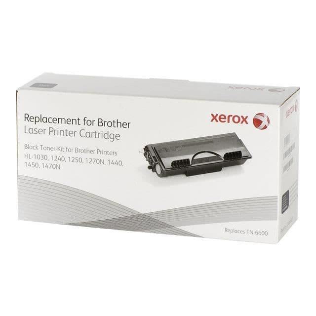 XEROX TN6600 tonerkassette - sort - 6000 indtryk - pakke med 1