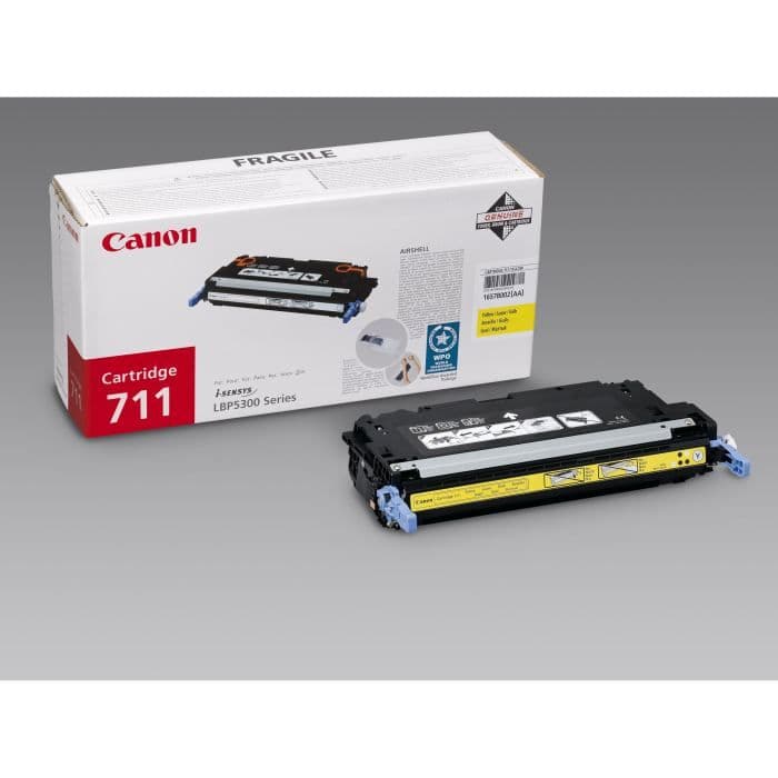 CANON 1 tonerpatron - 711 - standard kapacitet - Gul