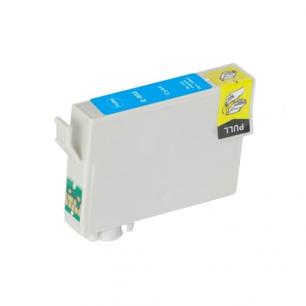 Kompatibel - Epson T0802 C Cyan Ink Cartridge (13,5 ml)