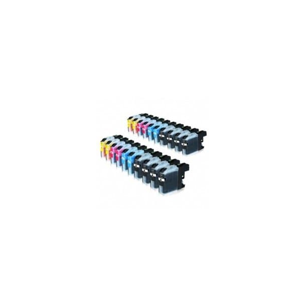 Brother LC 223 combo pack 20 stk - Kompatibel - BK/C/M/Y 248 ml