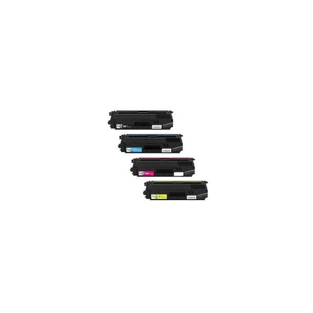 Brother TN326 / 336 combo pack 4 stk lasertoner - Kompatibel - BK/C/M/Y 14500 siders
