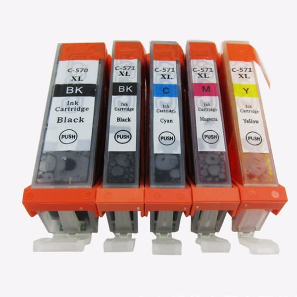 Kompatibel - Canon PGI-570XL/CLI-571XL combo pack 5 stk bläckpatron 76 ml