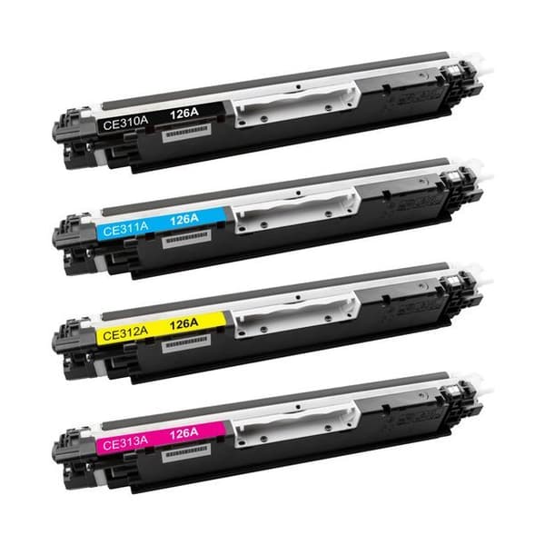 Kompatibel - HP 126A Laser Toner Combo Pack 4 st - BK / C / M / Y 4200 sidor