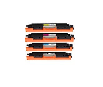 HP 350A/351A/352A/353A combo pack 4 stk lasertoner - Kompatibel - BK/C/M/Y 4300 siders