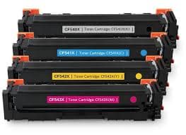 Kompatibel - HP 203X kombipack 4 lasertoner - BK / C / M / Y 10700 sidor