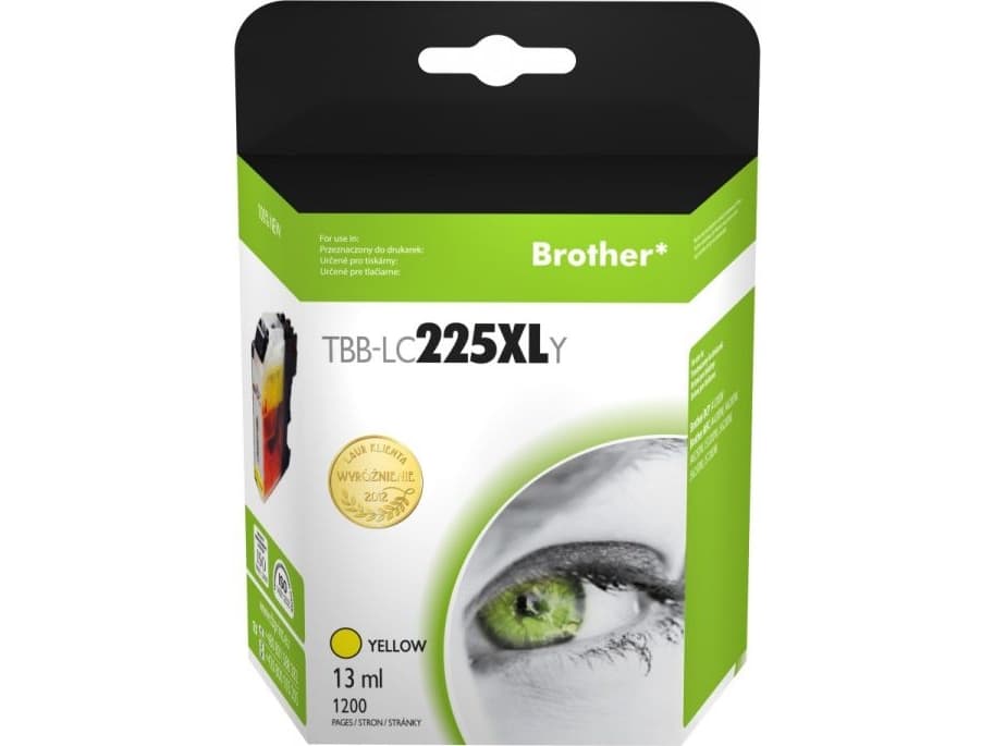 Ink. kaz. TB komp. s Brother LC225XL Yellow Nová
