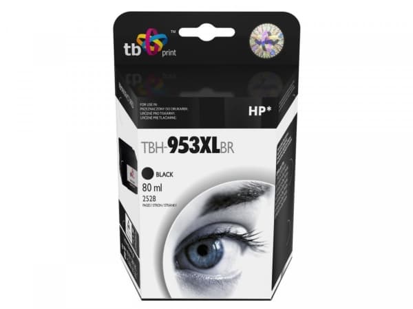 TB Print TBH-953XLBR, Pigmentbaserat bläck, Svart, HP, - OfficeJet Pro 7740 - OfficeJet Pro 8210 - OfficeJet Pro 8710 All-in-One - OfficeJet Pro 8720