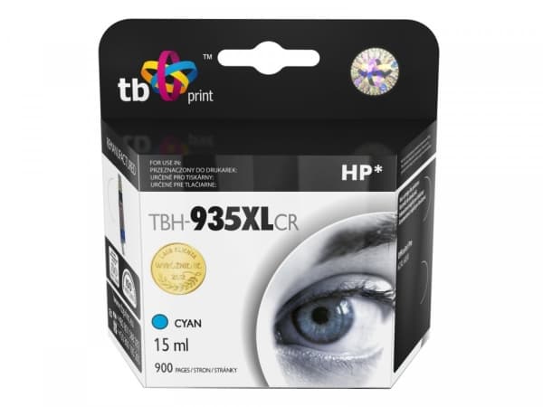 TB Print TBH-935XLCR, Cyan, HP, OfficeJet Pro 6230/6830, 1 styck, Bläckstråleutskrift, 15 ml