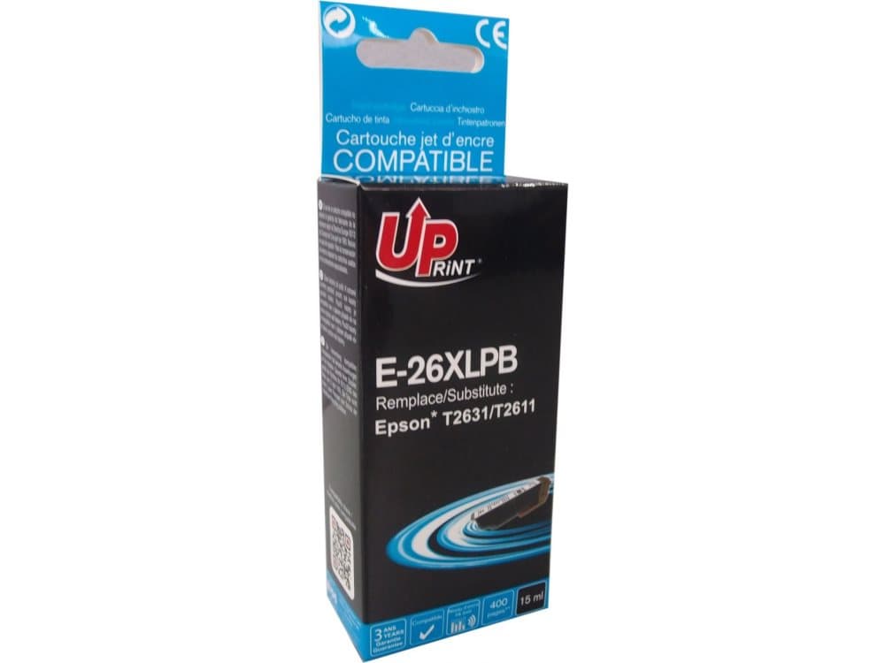 UPrint Ink E-26XLPB/C13T26314010 (photo black)