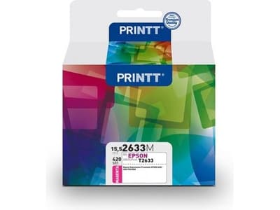 NTT System PRINTT ink for EPSON NAE2633M (Magenta) (T2633) 15.5 ml