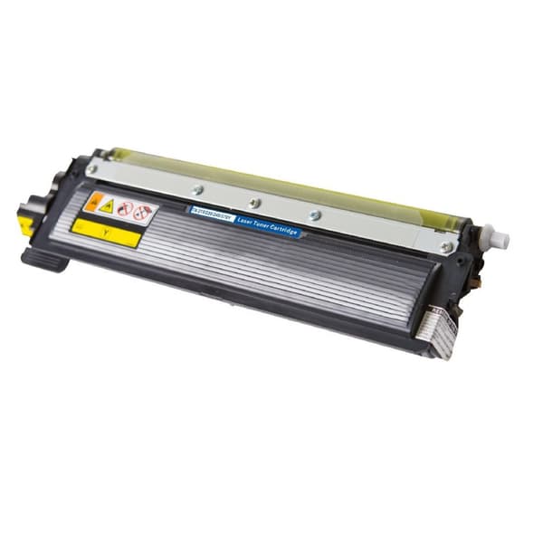 Lasertoner 1400 sidor, kompatibel med Brother TN210, Gul