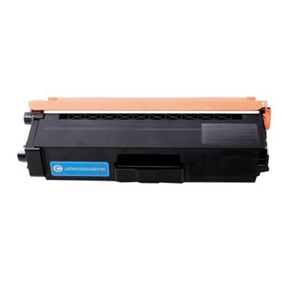 Lasertoner 3500 sider, kompatibel med Brother TN325 C, Cyan