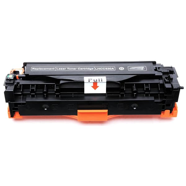 Kompatibel - HP 530A/410A (CC530A) BK Lasertoner sort, 3500 sider