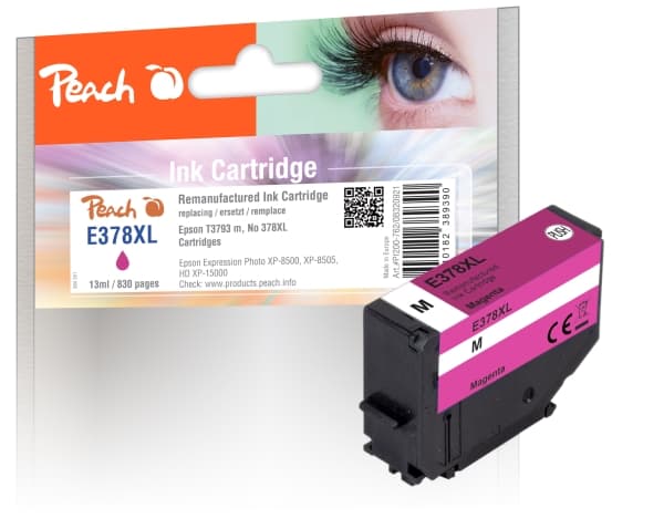 Peach Epson No. 378XL, mag T3793, REM, FW