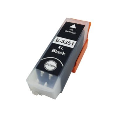 Kompatibel - Epson 33XL T3351 BK  blækpatron - Sort 22 ml