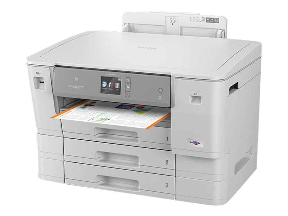 Brother HL-J6100DW - Skrivare - färg - Duplex - bläckstråle - A3/Ledger - 1200 x 4800 dpi - upp till 35 sidor/minut (mono)/ upp till 27 sidor/minut (