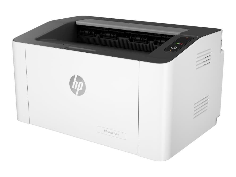 HP Laser 107a - Skrivare - svartvit - laser - A4/Legal - 1200 x 1200 dpi - upp till 20 sidor/minut - kapacitet: 150 ark - USB 2.0
