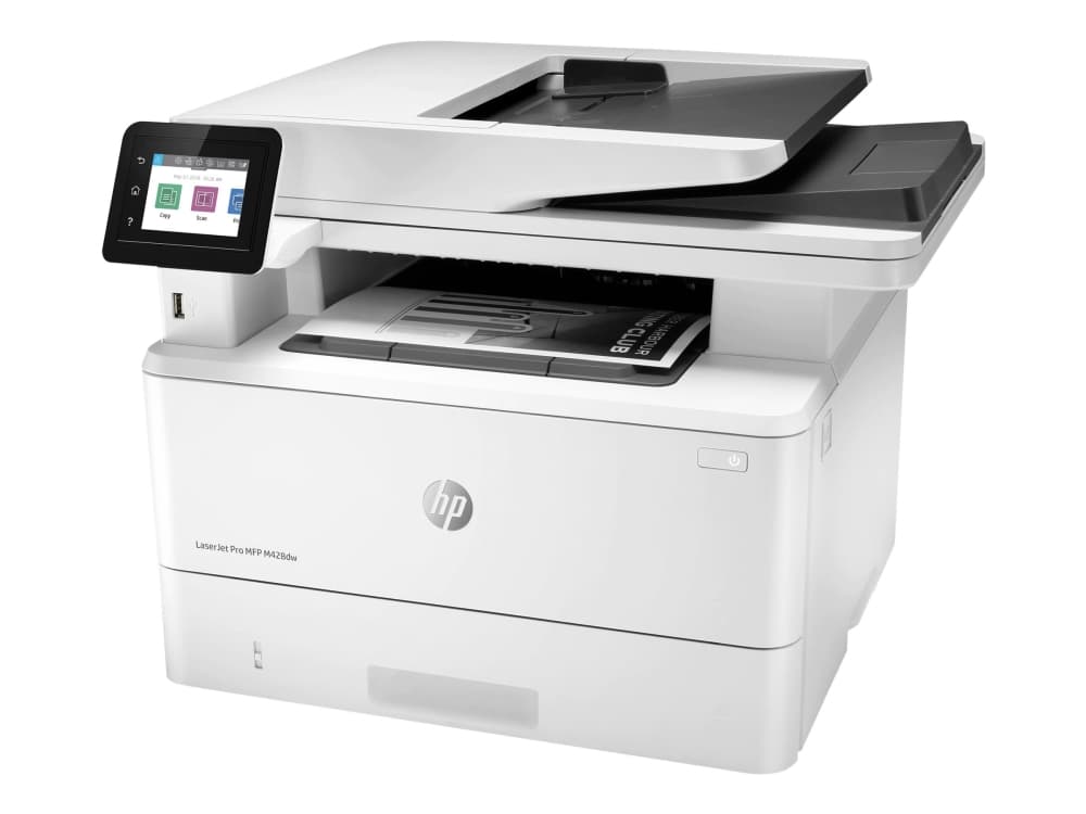 HP LaserJet Pro MFP M428dw - Multifunktionsskrivare - svartvit - laser - Legal (216 x 356 mm) (original) - A4/Legal (media) - upp till 38 sidor/minut