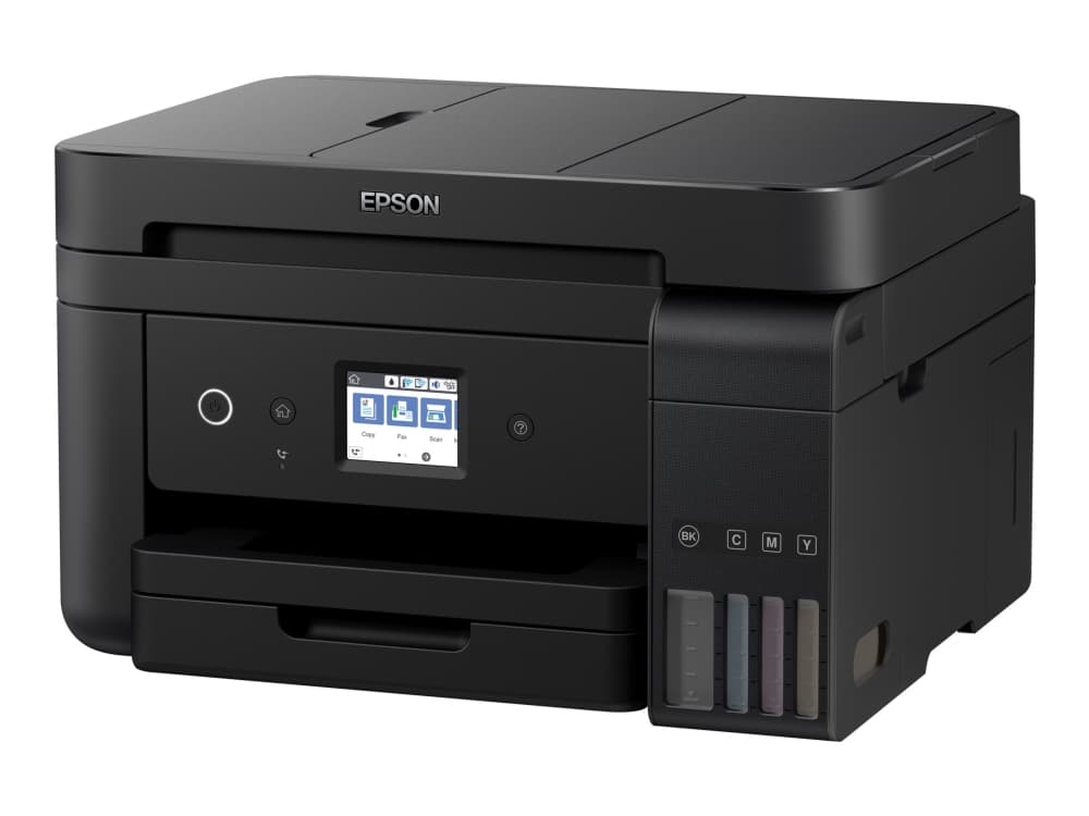 Epson EcoTank ITS L6190 - Multifunksjonsskriver - farge - ink-jet - A4/Legal (medie) - opp til 15 spm (trykking) - 150 ark - 33.6 kbps - USB, LAN, Wi