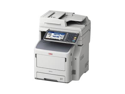 OKI MB760dnfax - Multifunktionsskrivare - svartvit - LED - A4 (210 x 297 mm) (original) - A4 (media) - upp till 47 sidor/minut (kopiering) - upp till
