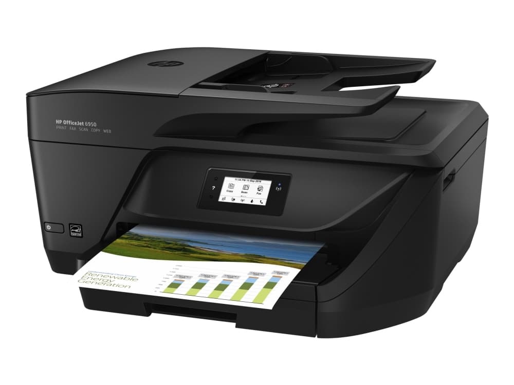 HP Officejet 6950 All-in-One - Multifunktionsskrivare - färg - bläckstråle - Legal (216 x 356 mm) (original) - A4/Legal (media) - upp till 30 sidor/m
