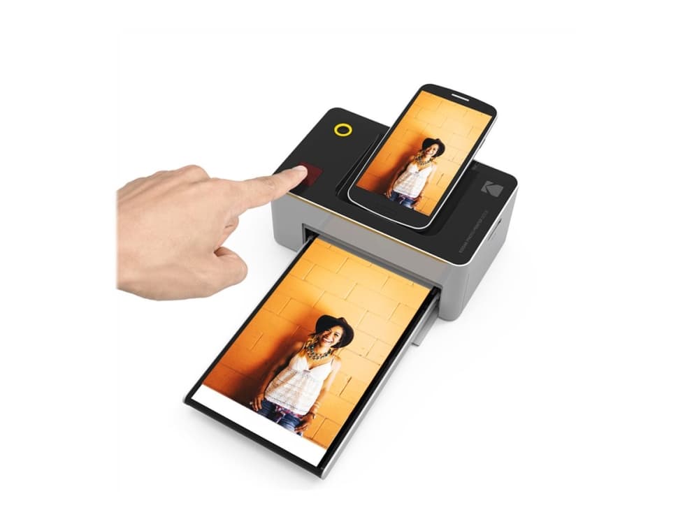 Kodak Photo Printer Dock PD-450W - Skrivare - färg - färgsublimering - 101.6 x 152.4 mm - USB-värd, Wi-Fi