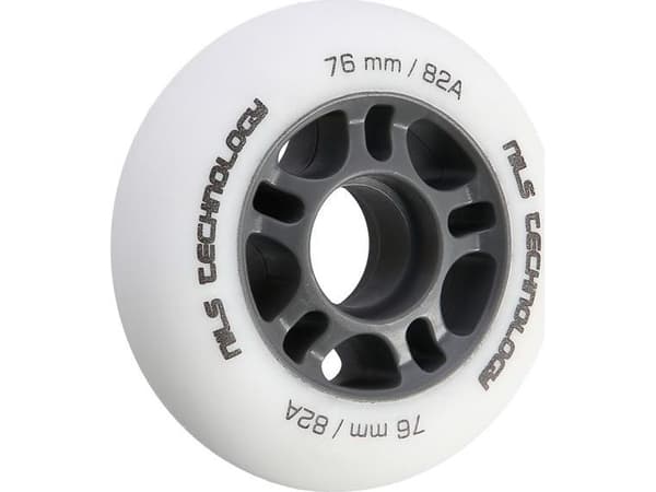 NILS Extreme PU 76x24 82A HVIT MATTE HJUL (4 stk) NILS EXTREME