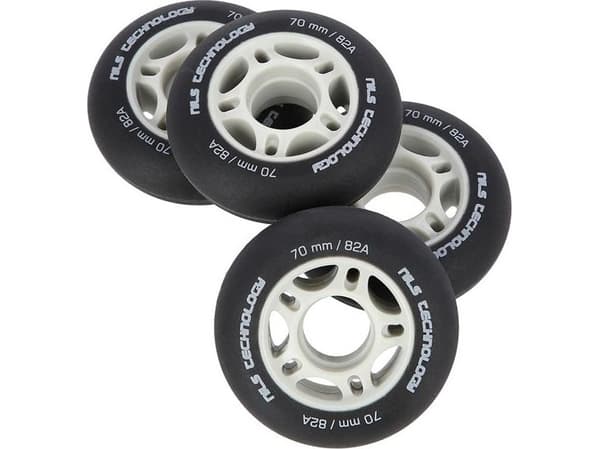 Nils Extreme PU 70x24 82A sort MATH Pyörät (4 kpl) NILS EXTREME NILS EXTREME
