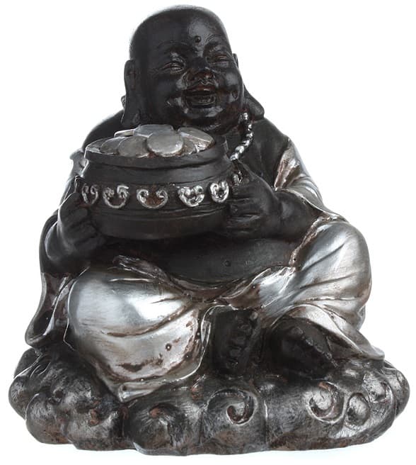 Handtillverkad - Handmålad Antik Stil Buddha
