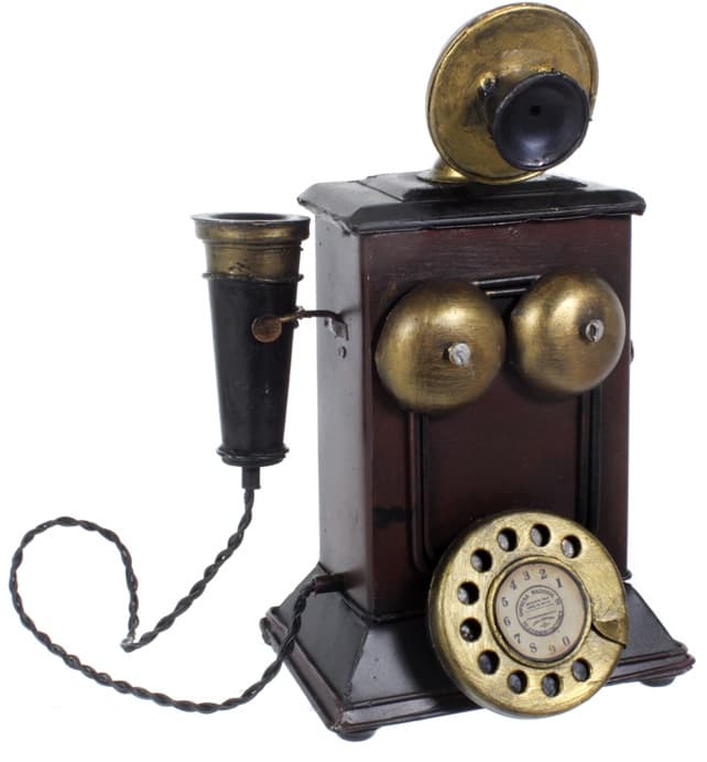 Gammaldags Antik Stil Telefon Design
