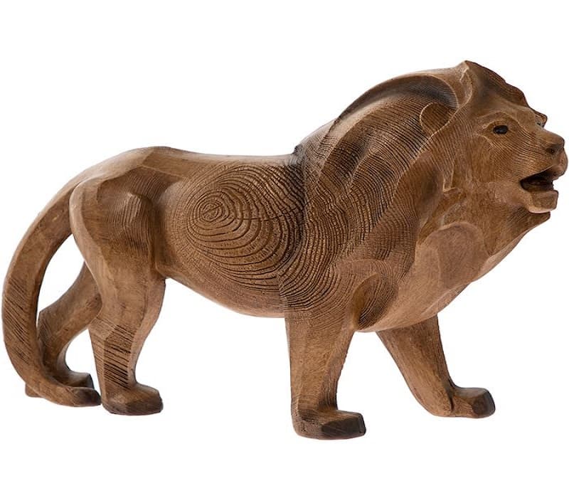 Lejon i träd - 30cm