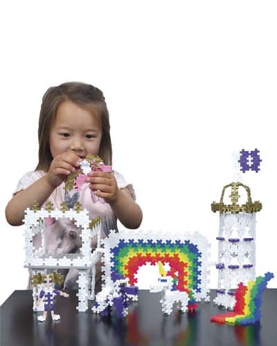 Plus Plus Pastel Rainbow Castle