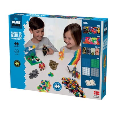 Plus Plus Learn to Build 1200 pcs Basic