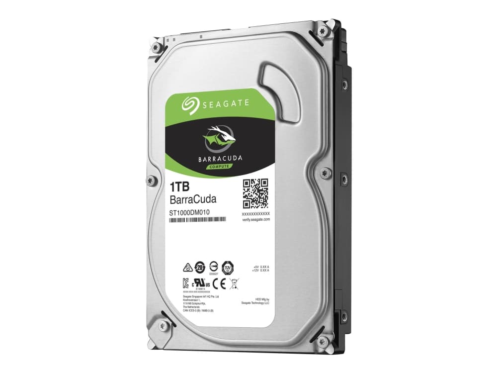 Seagate Barracuda ST1000DM010 - Harddisk - 1 TB - intern - 3.5" - SATA 6Gb/s - 7200 rpm - buffer: 64 MB