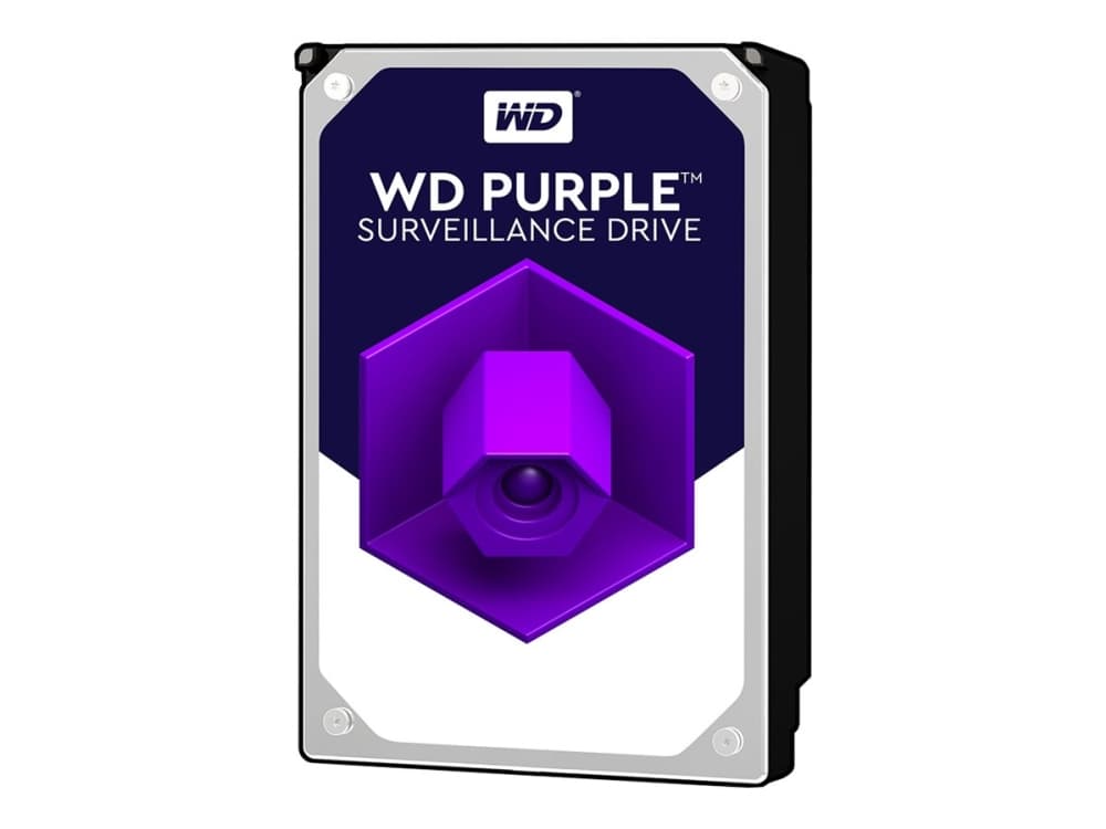 WD Purple Surveillance Hard Drive WD40PURZ - Harddisk - 4 TB - intern - 3.5" - SATA 6Gb/s - 5400 rpm - buffer: 64 MB